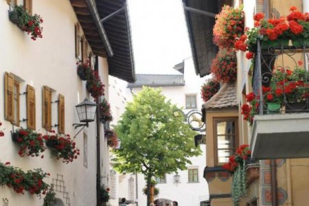 Die Gassen in Kastelruth
