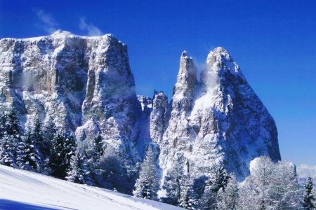 der Schlern mit Santnerspitze